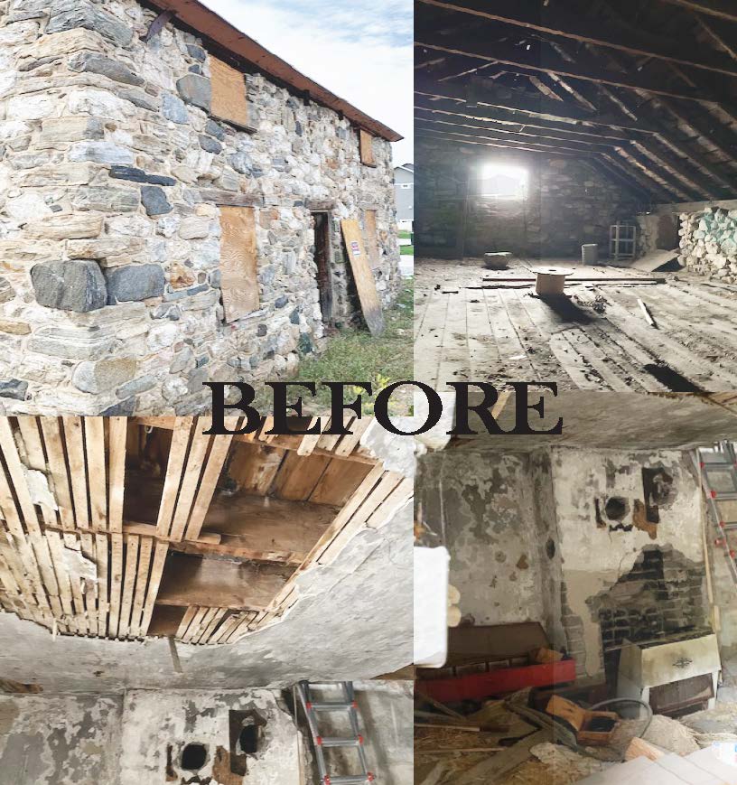 The Leonard G. Rice Historic Rock Home Remodel